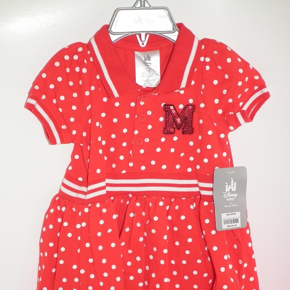 minnie mouse red polka dot dress